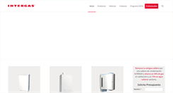 Desktop Screenshot of intergas.es